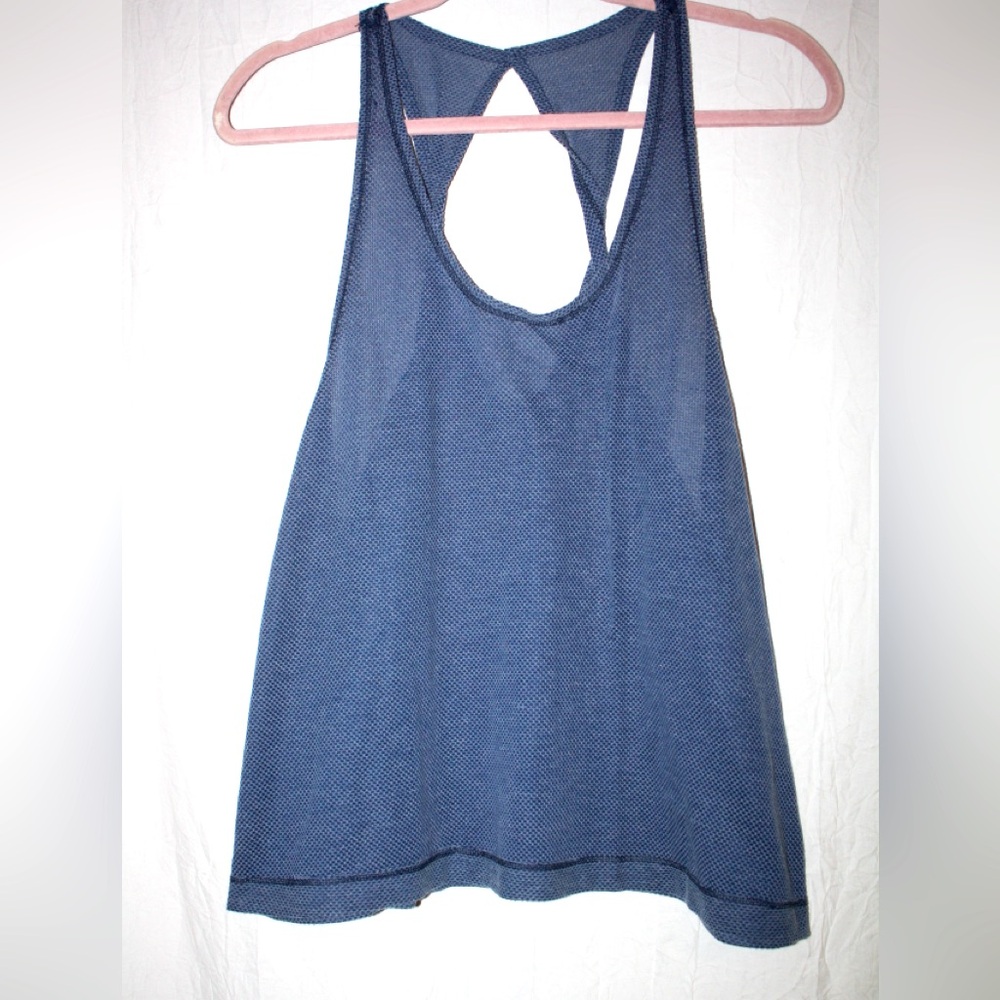 Women's Blue Athletic Tank Top 🌵